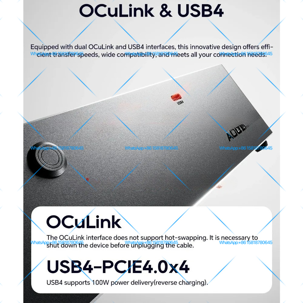 AOOSTAR AG02 External Graphics - Oculink Egpu Dock Graphics Card recension och pris