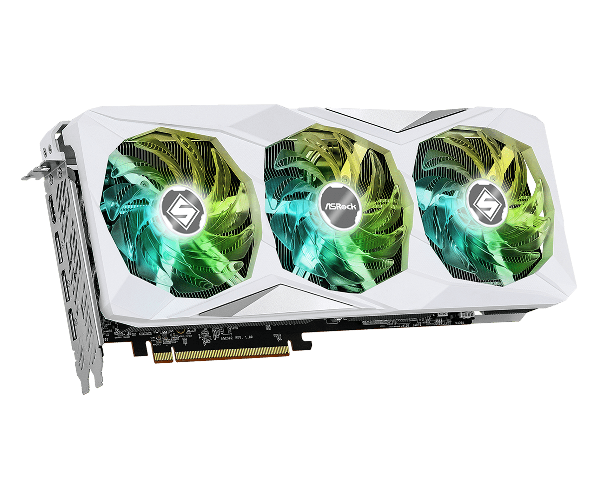 ASROCK RX7800XT SL 16GO Graphi - Triple Fan Gaming Graphics Card 16Gb recension och pris
